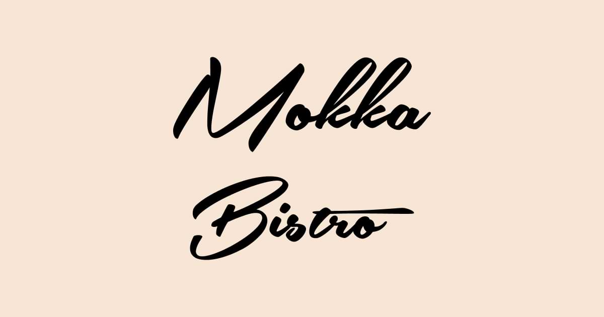 Menus Mokka Bistro Woking